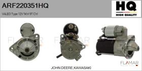 HQ ARF220351HQ - Motor de arranque