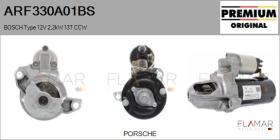 BOSCH ARF330A01BS - Motor de arranque BOSCH Type 12V 2,2kW 13T CCW