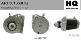 HQ ARF301353HQ - Motor de arranque MITSUBISHI Type 12V 0,8kW 16T CCW