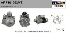 MITSUBISHI ARF801253MT - Motor de arranque MITSUBISHI Type 12V 2kW 11T CW