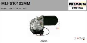 MARELLI MLF610103MM - Motor del limpiaparabrisas