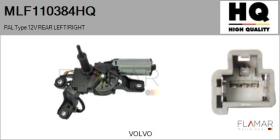 HQ MLF110384HQ - Motor del limpiaparabrisas PAL Type 12V REAR LEFT/RIGHT