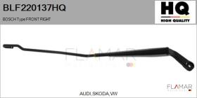 HQ BLF220137HQ - NEUF BOSCH Type FRONT RIGHT