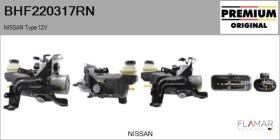 RENAULT NISSAN BHF220317RN - NEUF ORIG. NISSAN Type 12V