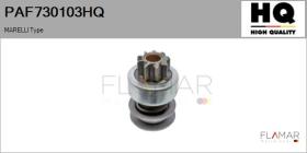 HQ PAF730103HQ - PIÑÓN NUEVO MARELLI Type