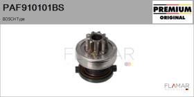 BOSCH PAF910101BS - PIÑÓN NUEVO ORIG. BOSCH Type