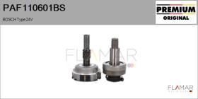 BOSCH PAF110601BS - PIÑÓN NUEVO ORIG. BOSCH Type 24V