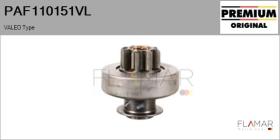 VALEO PAF110151VL - PIÑÓN NUEVO ORIG. VALEO Type