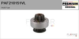 VALEO PAF210151VL - PIÑÓN NUEVO ORIG. VALEO Type