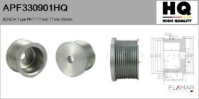 HQ APF330901HQ - POLEAS NUEVO BOSCH Type 11Ribs 17 mm 77,00 mm 49 mm