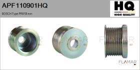HQ APF110901HQ - POLEAS NUEVO BOSCH Type 8Ribs 58,00 mm