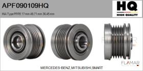 HQ APF090109HQ - POLEAS NUEVO INA Type PFR5 17,00 mm 49,71 mm 36,45 mm