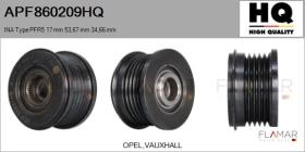 HQ APF860209HQ - POLEAS NUEVO INA Type PFR5 17,00 mm 53,67 mm 34,66 mm