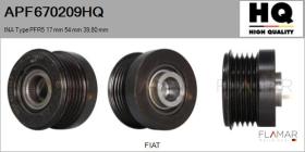 HQ APF670209HQ - POLEAS NUEVO INA Type PFR5 17,00 mm 54,00 mm 39,80 mm