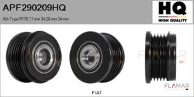 HQ APF290209HQ - POLEAS NUEVO INA Type PFR5 17,00 mm 54,06 mm 34,00 mm