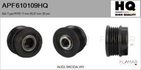 HQ APF610109HQ - POLEAS NUEVO INA Type PFR5 17,00 mm 55,87 mm 35,00 mm