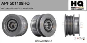HQ APF501109HQ - POLEAS NUEVO INA Type PFR5 17,00 mm 55,87 mm 37,24 mm