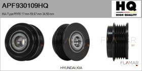 HQ APF930109HQ - POLEAS NUEVO INA Type PFR5 17,00 mm 59,67 mm 34,50 mm
