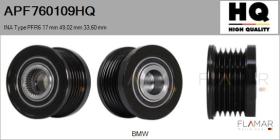 HQ APF760109HQ - POLEAS NUEVO INA Type PFR6 17,00 mm 49,02 mm 33,60 mm