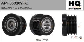 HQ APF550209HQ - POLEAS NUEVO INA Type PFR6 17,00 mm 49,02 mm 33,60 mm
