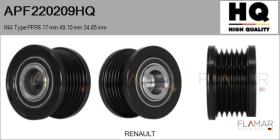 HQ APF220209HQ - POLEAS NUEVO INA Type PFR6 17,00 mm 49,10 mm 34,65 mm