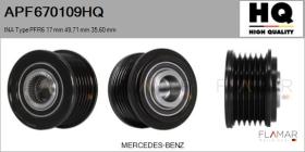 HQ APF670109HQ - POLEAS NUEVO INA Type PFR6 17,00 mm 49,71 mm 35,60 mm