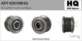 HQ APF420109HQ - POLEAS NUEVO INA Type PFR6 17,00 mm 49,71 mm 35,60 mm
