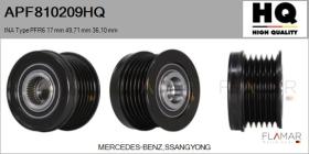 HQ APF810209HQ - POLEAS NUEVO INA Type PFR6 17,00 mm 49,71 mm 36,10 mm