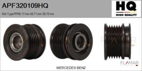 HQ APF320109HQ - POLEAS NUEVO INA Type PFR6 17,00 mm 49,71 mm 39,15 mm