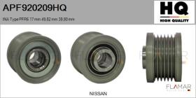 HQ APF920209HQ - POLEAS NUEVO INA Type PFR6 17,00 mm 49,82 mm 39,80 mm