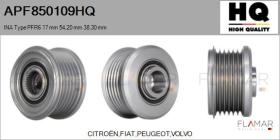 HQ APF850109HQ - POLEAS NUEVO INA Type PFR6 17,00 mm 54,20 mm 38,30 mm