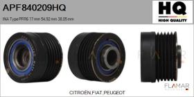 HQ APF840209HQ - POLEAS NUEVO INA Type PFR6 17,00 mm 54,92 mm 38,05 mm