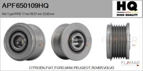 HQ APF650109HQ - POLEAS NUEVO INA Type PFR6 17,00 mm 55,67 mm 33,60 mm