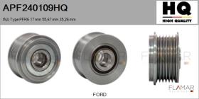 HQ APF240109HQ - POLEAS NUEVO INA Type PFR6 17,00 mm 55,67 mm 35,26 mm
