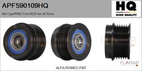 HQ APF590109HQ - POLEAS NUEVO INA Type PFR6 17,00 mm 55,87 mm 34,70 mm