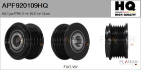 HQ APF920109HQ - POLEAS NUEVO INA Type PFR6 17,00 mm 55,87 mm 35,00 mm