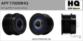 HQ APF770209HQ - POLEAS NUEVO INA Type PFR6 17,00 mm 56,00 mm 35,00 mm