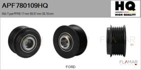 HQ APF780109HQ - POLEAS NUEVO INA Type PFR6 17,00 mm 58,67 mm 36,18 mm