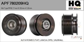 HQ APF780209HQ - POLEAS NUEVO INA Type PFR6 17,00 mm 61,50 mm 41,30 mm