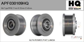 HQ APF030109HQ - POLEAS NUEVO INA Type PFR6 17,00 mm 61,53 mm 37,40 mm