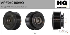 HQ APF940109HQ - POLEAS NUEVO INA Type PFR6 17,00 mm 67,83 mm 40,10 mm