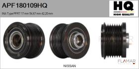 HQ APF180109HQ - POLEAS NUEVO INA Type PFR7 17,00 mm 54,67 mm 42,20 mm
