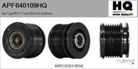 HQ APF640109HQ - POLEAS NUEVO INA Type PFR7 17,00 mm 55,67 mm 44,50 mm