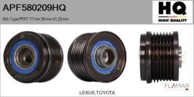 HQ APF580209HQ - POLEAS NUEVO INA Type PFR7 17,00 mm 58,00 mm 41,20 mm