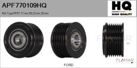 HQ APF770109HQ - POLEAS NUEVO INA Type PFR7 17,00 mm 59,23 mm 35,00 mm