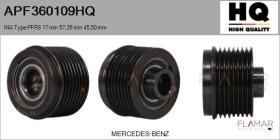 HQ APF360109HQ - POLEAS NUEVO INA Type PFR8 17,00 mm 57,35 mm 45,50 mm