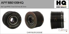 HQ APF880109HQ - POLEAS NUEVO INA Type PFR8 17,00 mm 57,67 mm 36,10 mm