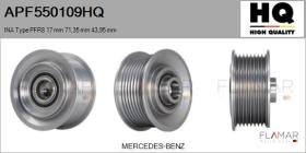 HQ APF550109HQ - POLEAS NUEVO INA Type PFR8 17,00 mm 71,35 mm 43,95 mm