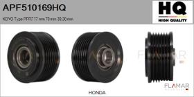 HQ APF510169HQ - POLEAS NUEVO KOYO Type PFR7 17,00 mm 70,00 mm 39,30 mm