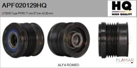 HQ APF020129HQ - POLEAS NUEVO LITENS Type PFR5 17,00 mm 57,00 mm 42,80 mm